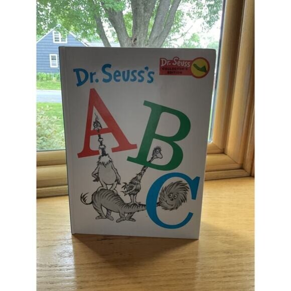 Kohls Cares Dr Seuss's ABC Alligator Crocodile Stuffed Plush Green and Book - Picture 3 of 9